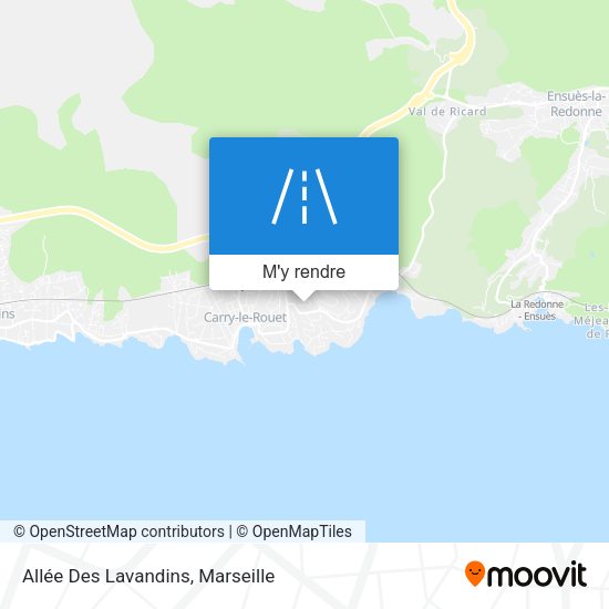 Allée Des Lavandins plan