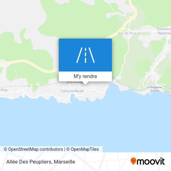 Allée Des Peupliers plan