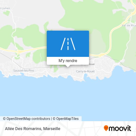 Allée Des Romarins plan