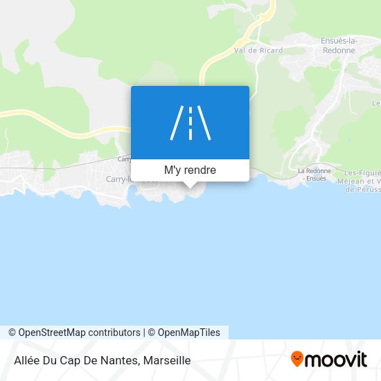 Allée Du Cap De Nantes plan