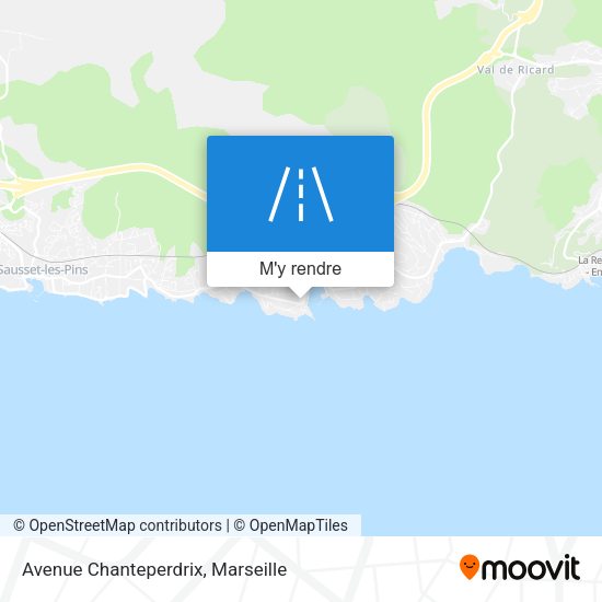 Avenue Chanteperdrix plan