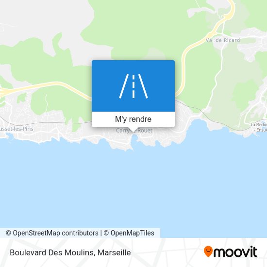 Boulevard Des Moulins plan