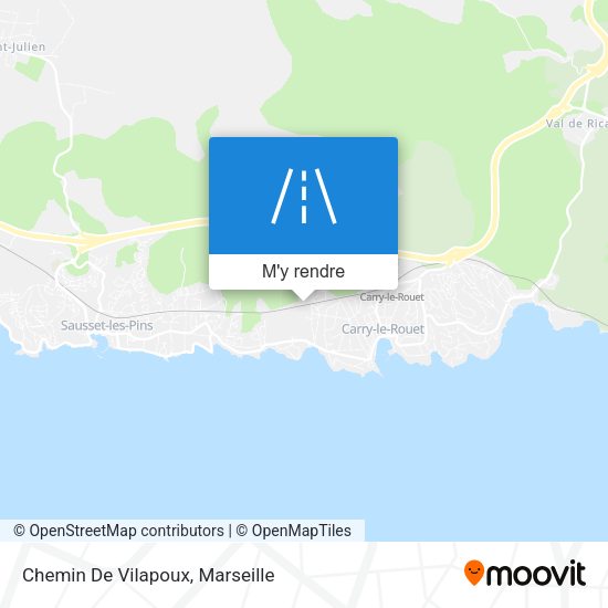 Chemin De Vilapoux plan