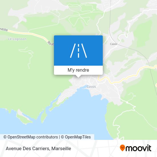 Avenue Des Carriers plan