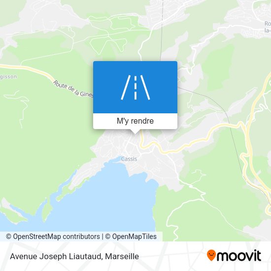 Avenue Joseph Liautaud plan