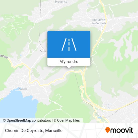 Chemin De Ceyreste plan