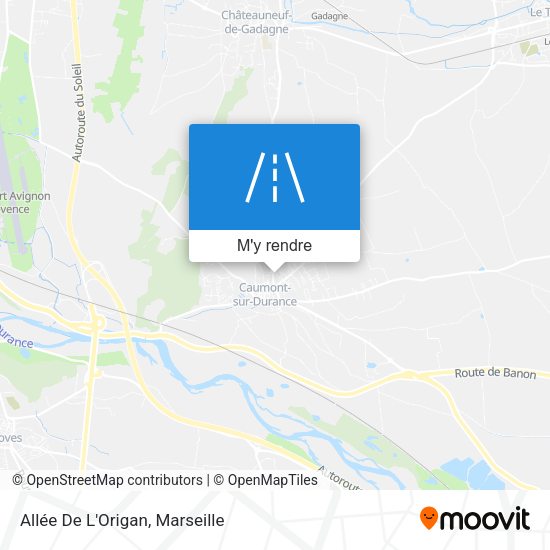 Allée De L'Origan plan