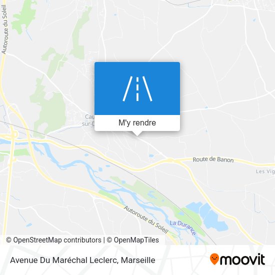 Avenue Du Maréchal Leclerc plan
