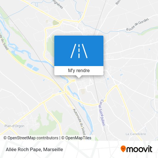 Allée Roch Pape plan