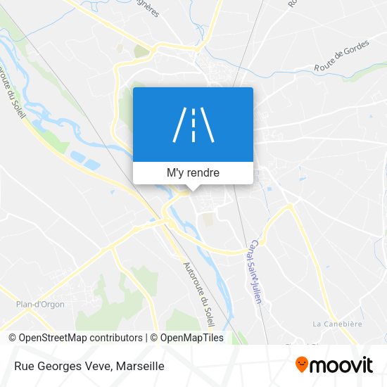 Rue Georges Veve plan
