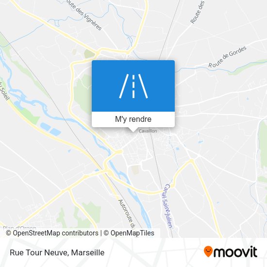 Rue Tour Neuve plan