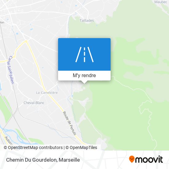 Chemin Du Gourdelon plan