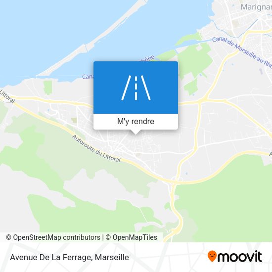 Avenue De La Ferrage plan