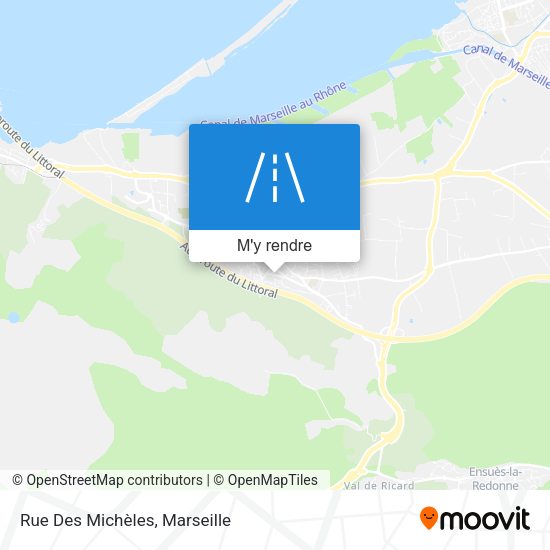 Rue Des Michèles plan