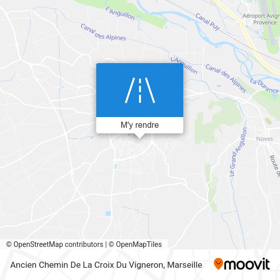 Ancien Chemin De La Croix Du Vigneron plan