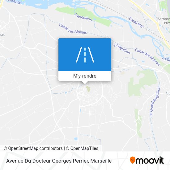 Avenue Du Docteur Georges Perrier plan
