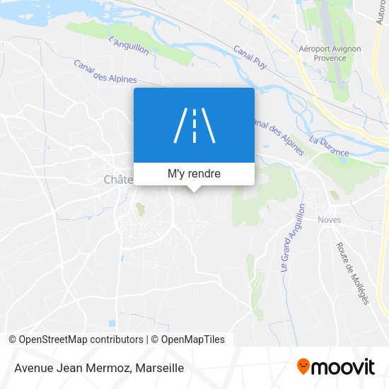 Avenue Jean Mermoz plan