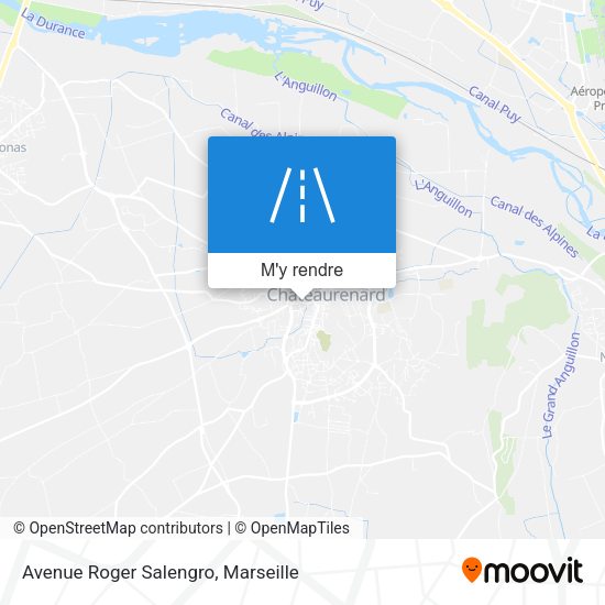 Avenue Roger Salengro plan