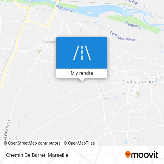 Chemin De Barret plan