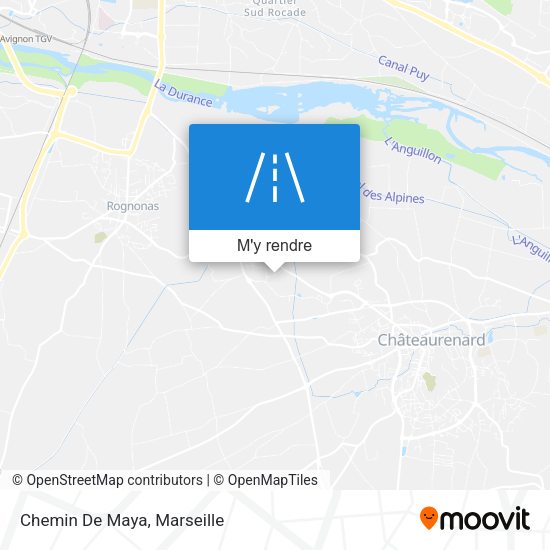 Chemin De Maya plan