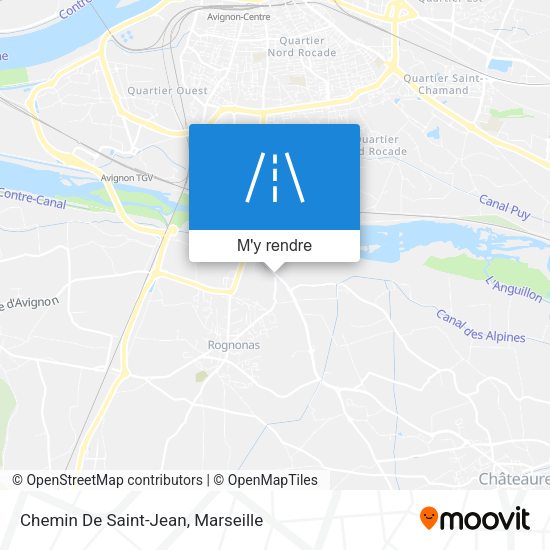Chemin De Saint-Jean plan