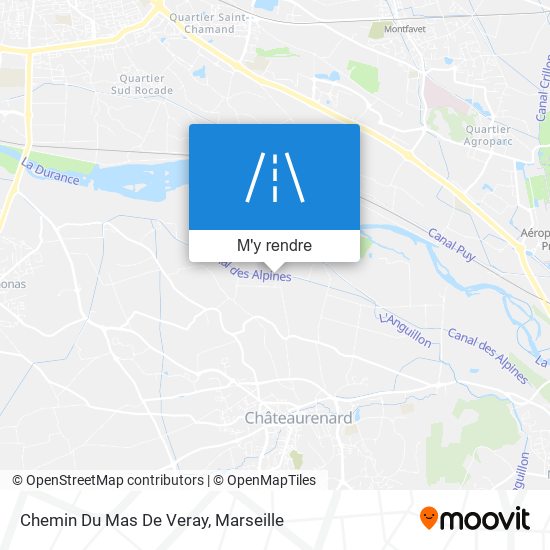 Chemin Du Mas De Veray plan