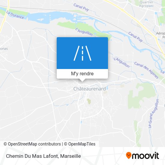 Chemin Du Mas Lafont plan