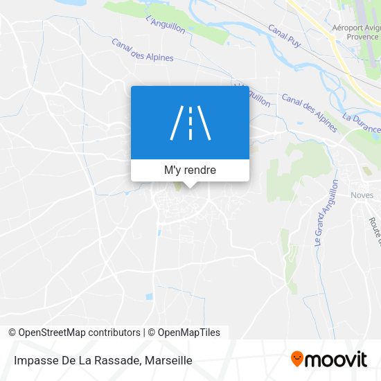 Impasse De La Rassade plan