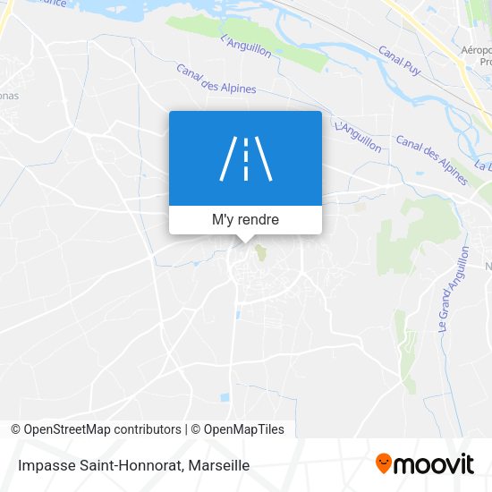 Impasse Saint-Honnorat plan