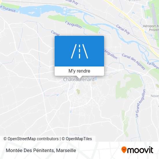 Montée Des Pénitents plan