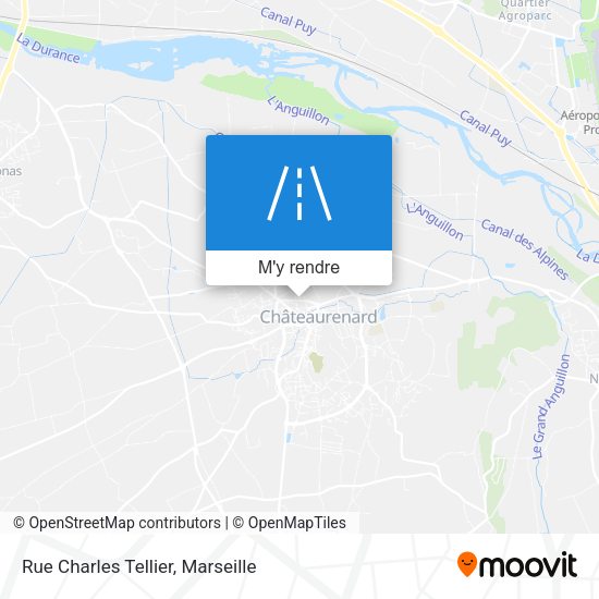Rue Charles Tellier plan