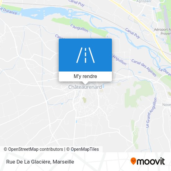 Rue De La Glacière plan