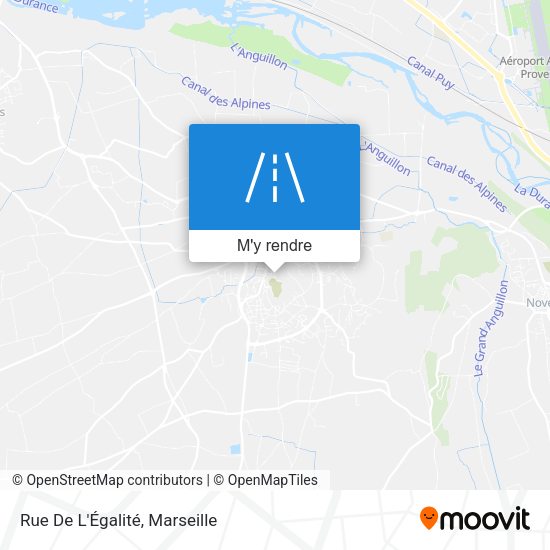 Rue De L'Égalité plan