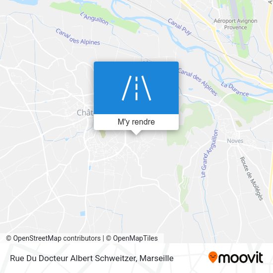 Rue Du Docteur Albert Schweitzer plan