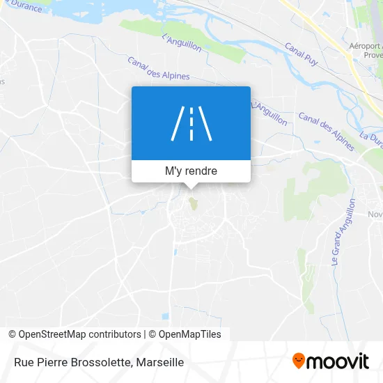 Rue Pierre Brossolette plan