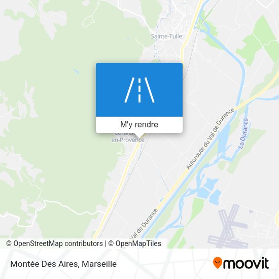 Montée Des Aires plan
