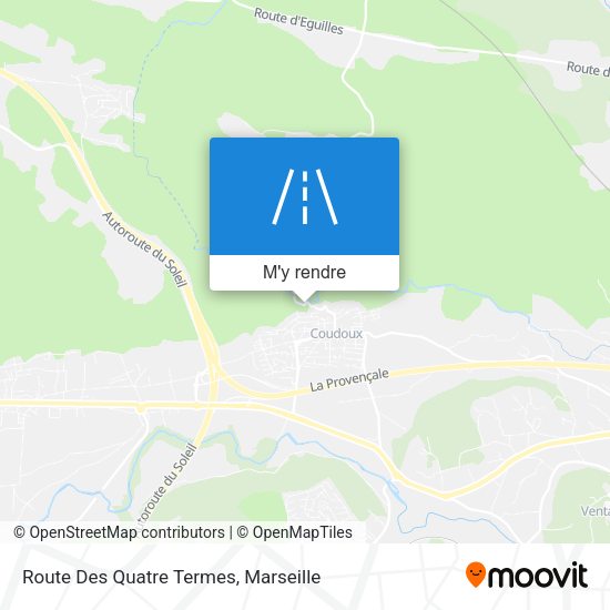 Route Des Quatre Termes plan