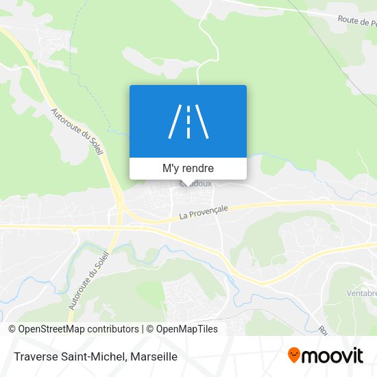 Traverse Saint-Michel plan