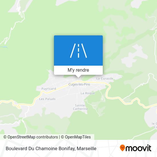 Boulevard Du Chamoine Bonifay plan