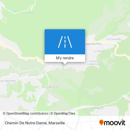 Chemin De Notre-Dame plan