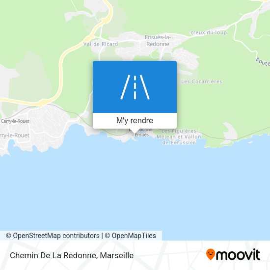 Chemin De La Redonne plan