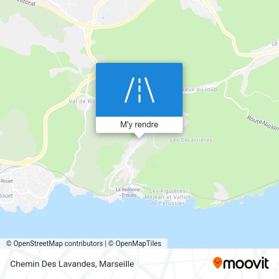 Chemin Des Lavandes plan