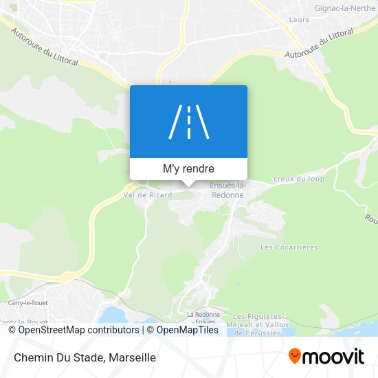 Chemin Du Stade plan