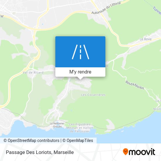 Passage Des Loriots plan