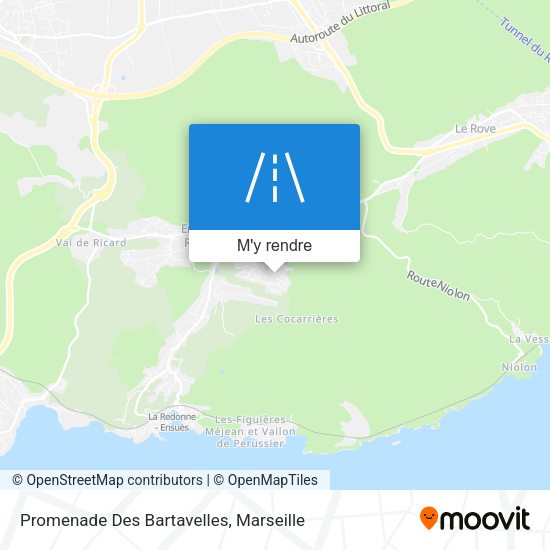 Promenade Des Bartavelles plan