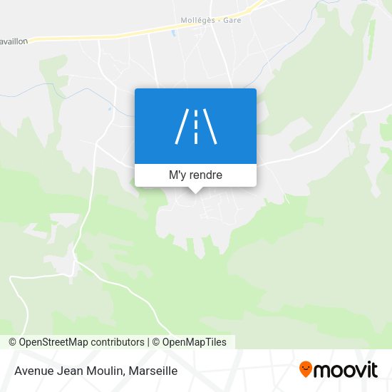 Avenue Jean Moulin plan