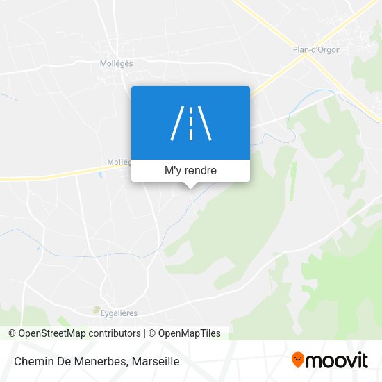 Chemin De Menerbes plan