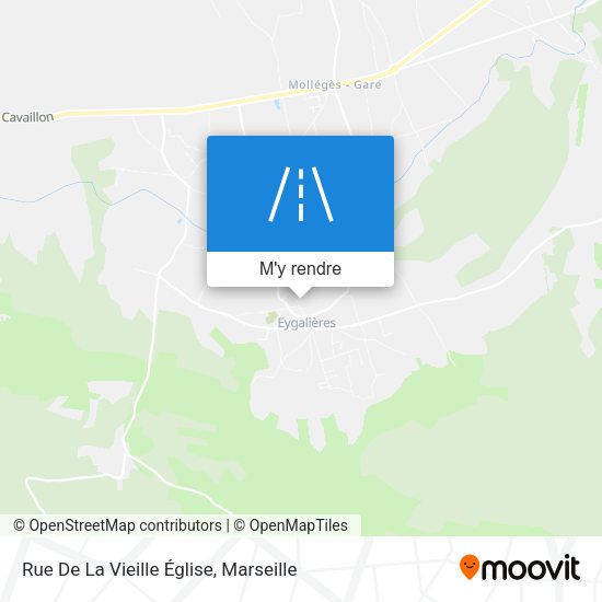 Rue De La Vieille Église plan
