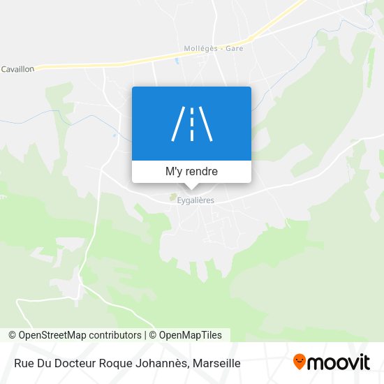 Rue Du Docteur Roque Johannès plan