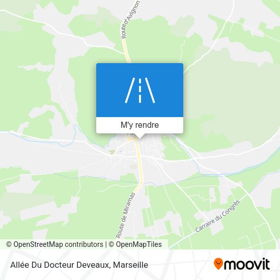 Allée Du Docteur Deveaux plan